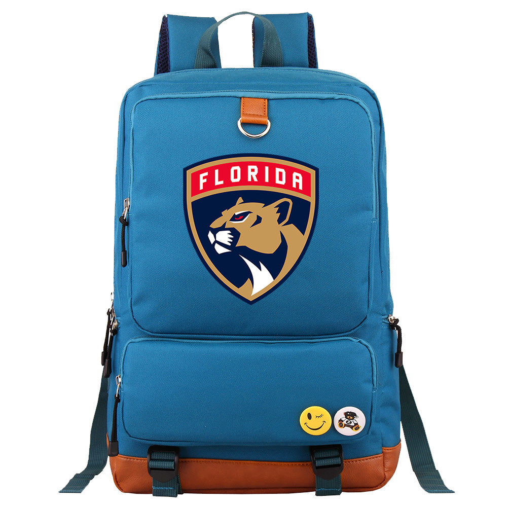 Florida Panthers Hockey Team Proof Backpack NoteBook Laptop School Bag