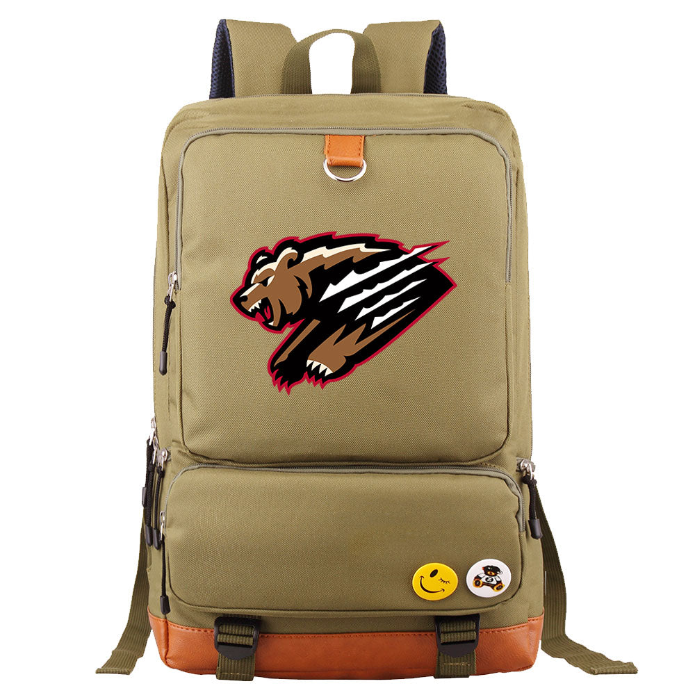 Montana Grizzlies Water Proof Backpack NoteBook Laptop School Bag