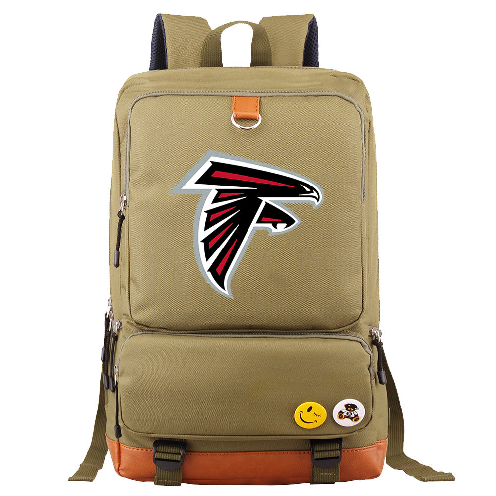 Atlanta Falcons Football Team Rugby Proof Backpack NoteBook Laptop School Bag