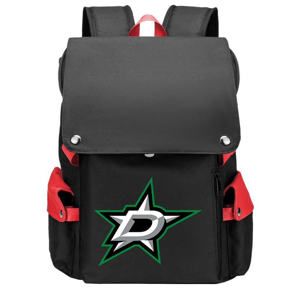 Dallas Stars Hockey Team School Backpack Oxford Laptop Bag