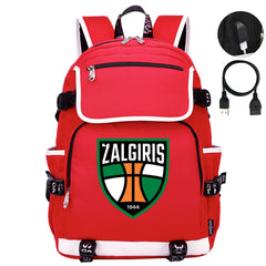 Zalgiris Backpack School Notebook Travel Bags