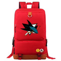 San Jose Sharks Hockey Team Proof Backpack NoteBook Laptop School Bag