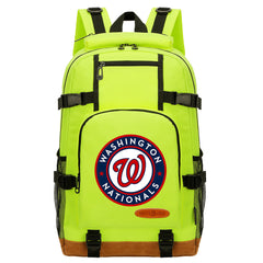 Washington Nationals Waterproof Backpack School Notebook Travel Bag