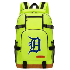 Detroit Tigers Waterproof Backpack School Notebook Travel Bag
