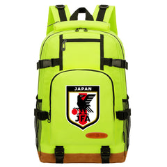 Japan National Football Team Waterproof Backpack School Notebook Travel Bag