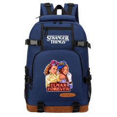 Strangers Things Max Mayfield Waterproof Backpack School Notebook Travel Bag