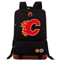 Calgary Flames Hockey Team Proof Backpack NoteBook Laptop School Bag