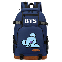 Kpop BTS Koya RM Waterproof Backpack School Notebook Travel Bag