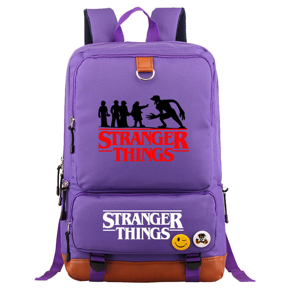 Strangers Things Proof Backpack NoteBook Laptop School Bag