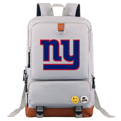 New York Giants Football Team Rugby Proof Backpack NoteBook Laptop School Bag