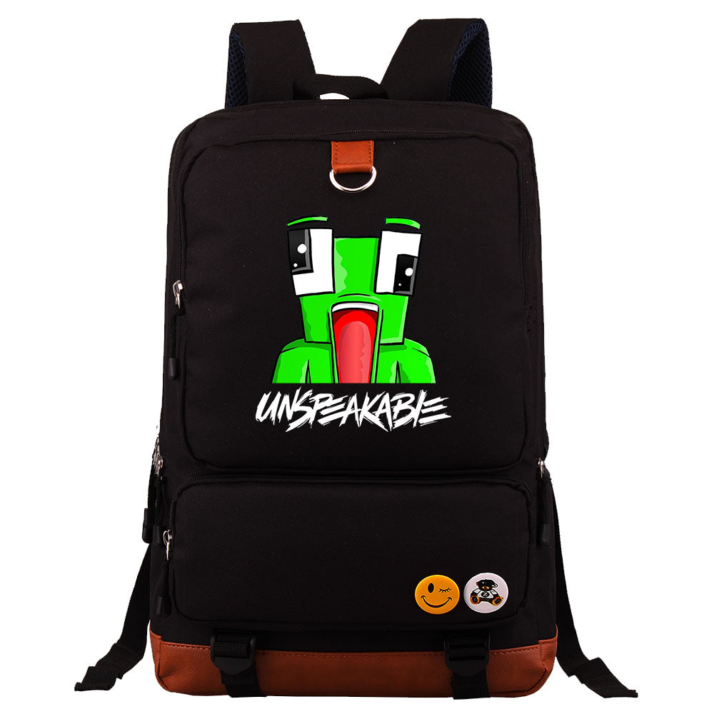 Game Unspeakable Proof Backpack NoteBook Laptop School Bag