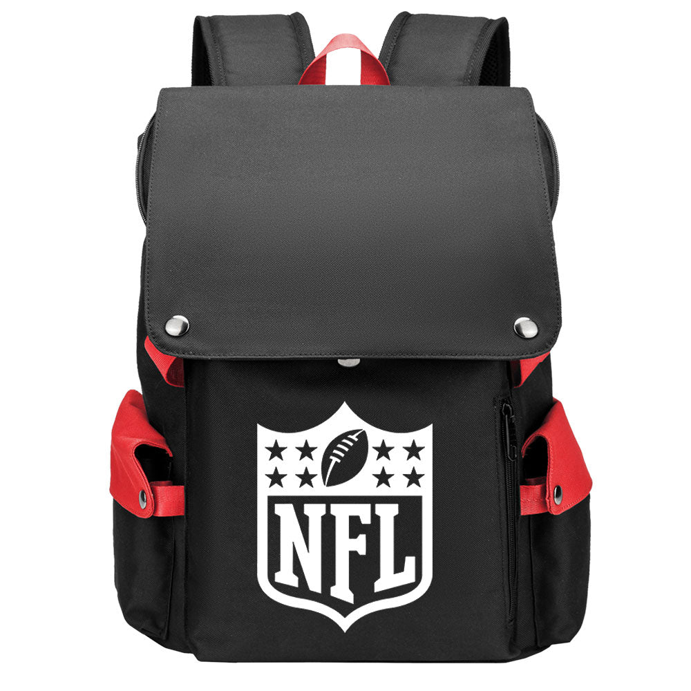 Football Team Rugby Laptop Backpack Oxford School Bag