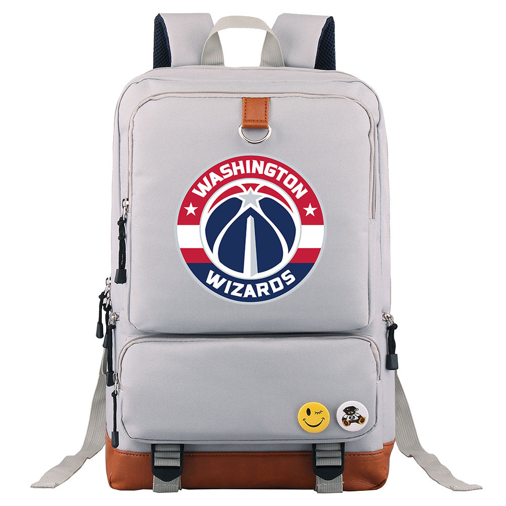 Washington Wizards Water Proof Backpack NoteBook Laptop School Bag