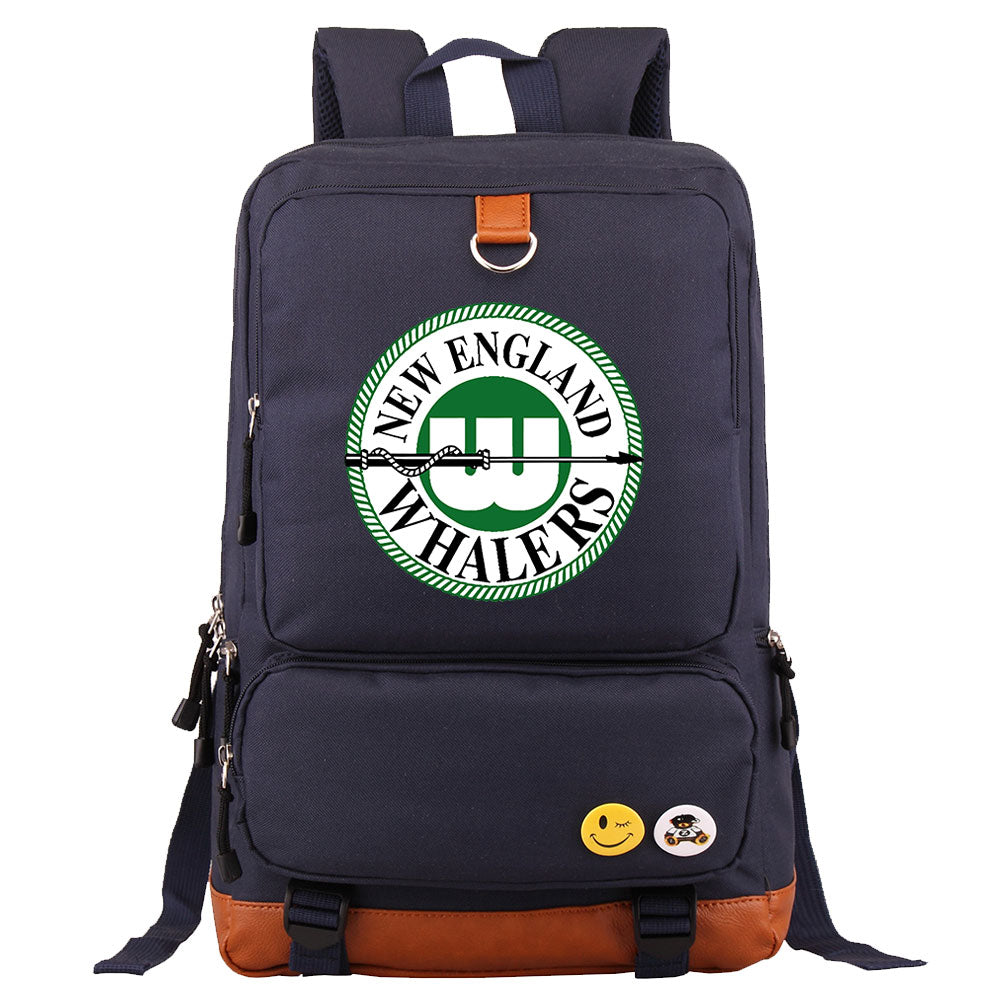 New England Whalers Proof Backpack NoteBook Laptop School Bag
