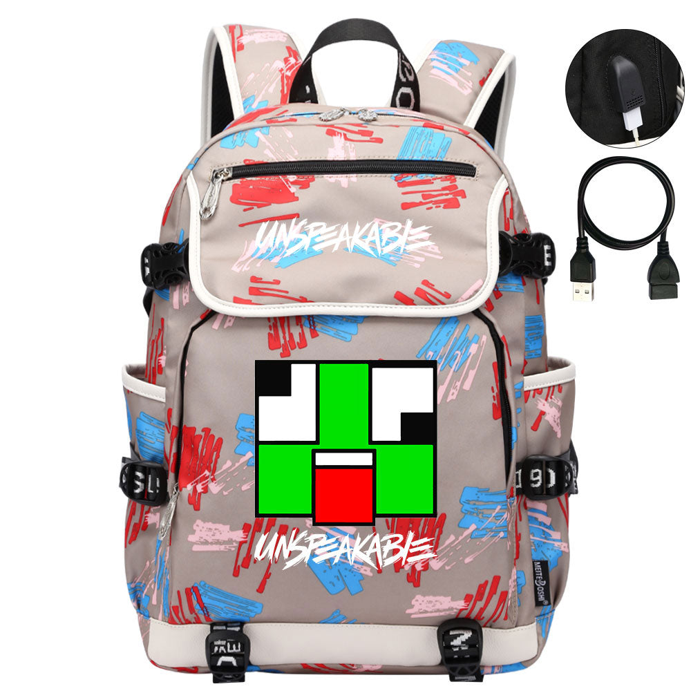 Game Unspeakable Backpack School Notebook Travel Bags