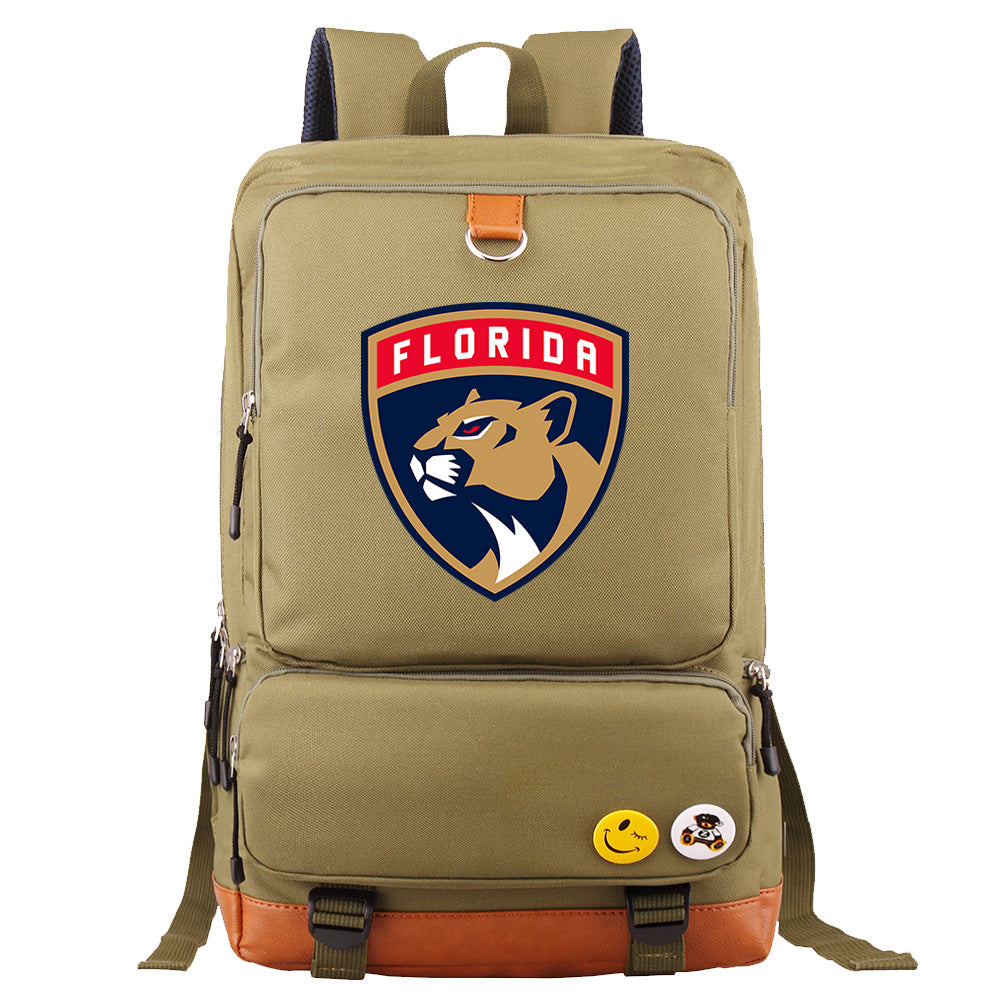 Florida Panthers Hockey Team Proof Backpack NoteBook Laptop School Bag