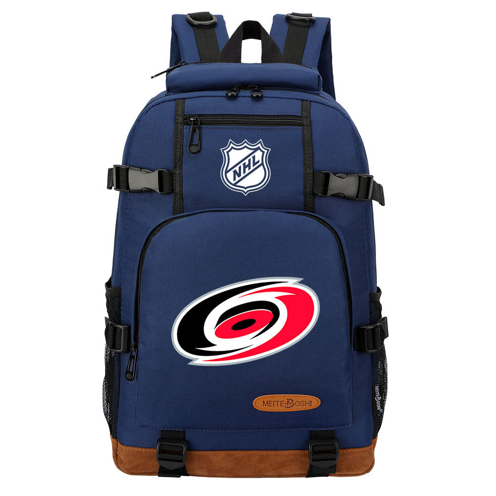 Carolina Hurricanes Hockey League Waterproof Backpack School Notebook Travel Bag