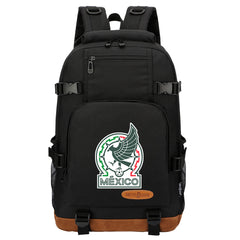 Mexico National Football Team Waterproof Backpack School Notebook Travel Bag