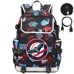 Louisville Bats Backpack School Notebook Travel Bags