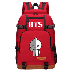 Kpop BTS VAN Waterproof Backpack School Notebook Travel Bag