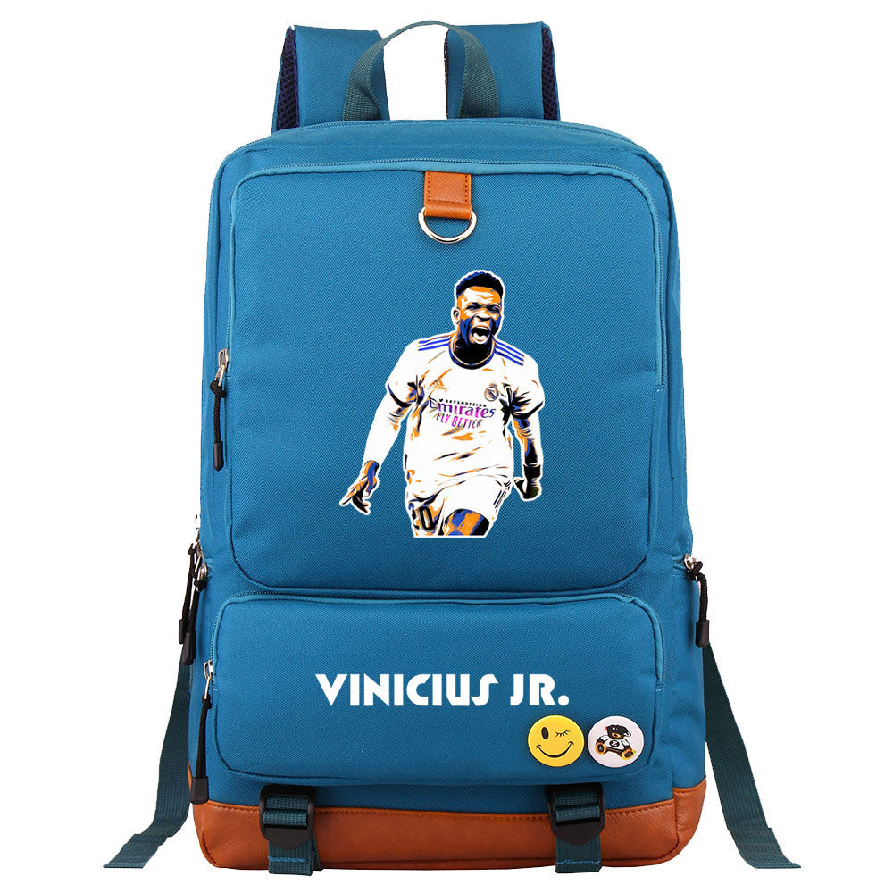 Vinicius Junior FC Proof Backpack NoteBook Laptop School Bag