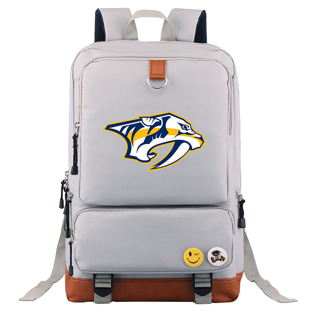 Nashville Predators Hockey Team Proof Backpack NoteBook Laptop School Bag