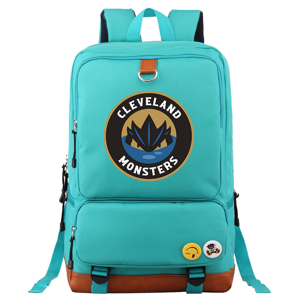 Cleveland Monsters Hockey Team Proof Backpack NoteBook Laptop School Bag