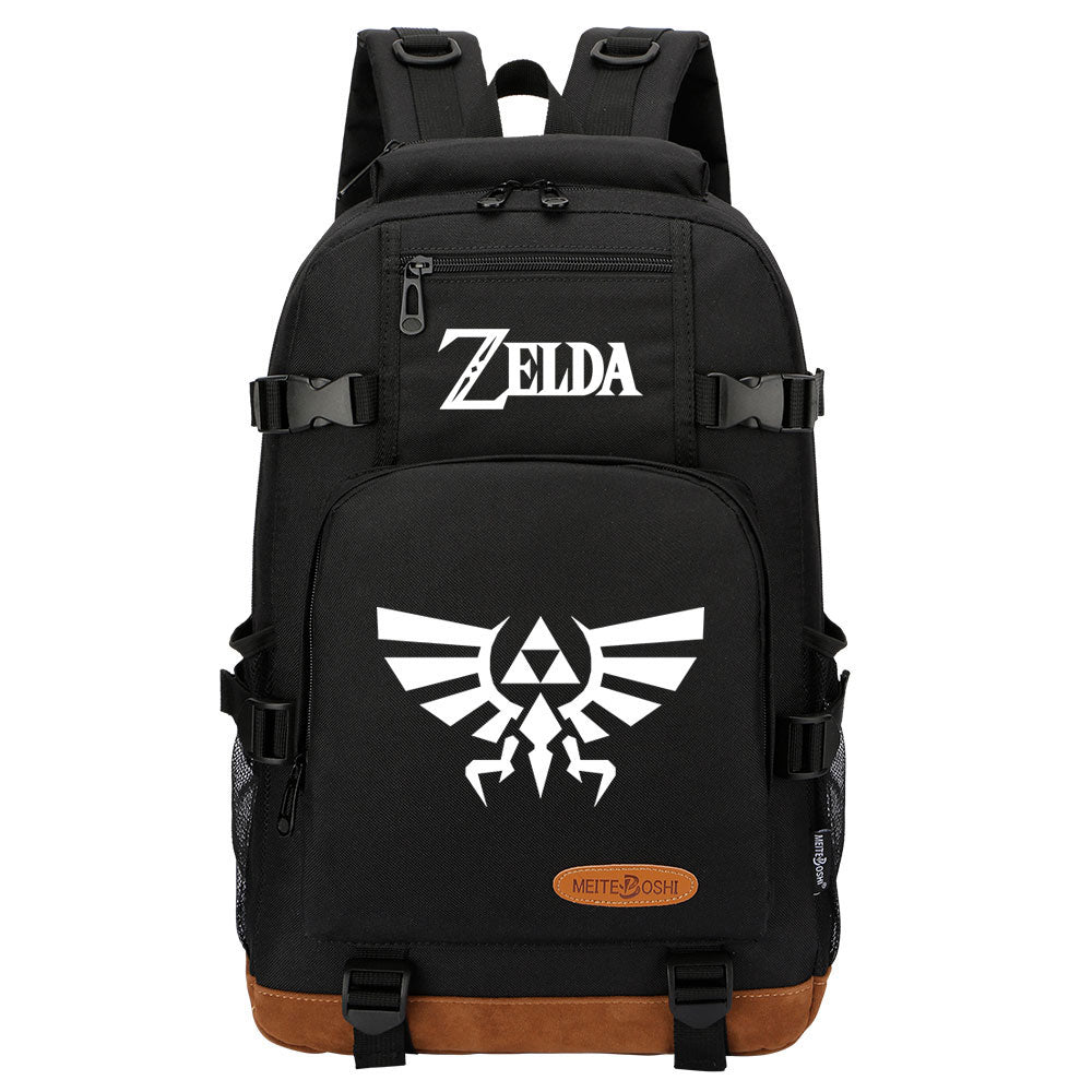 Zelda Waterproof Backpack School Notebook Travel Bag