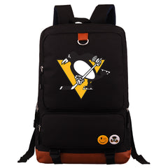 Pittsburgh Penguins Hockey Team Proof Backpack NoteBook Laptop School Bag