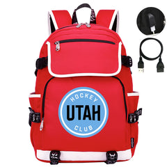 Utah Hockey Club Backpack School Notebook Travel Bag