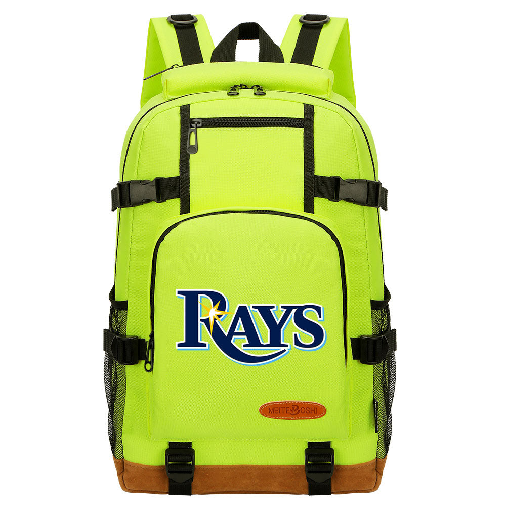 Tampa Bay Rays Waterproof Backpack School Notebook Travel Bag