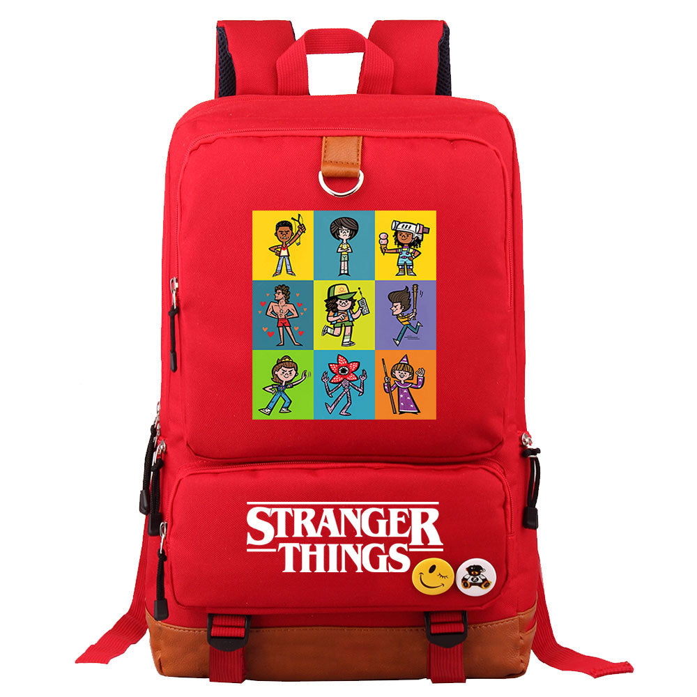 Strangers Things Hellfire Club Proof Backpack NoteBook Laptop School Bag