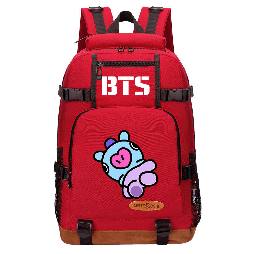 Kpop BTS  Mang J hope Waterproof Backpack School Notebook Travel Bag