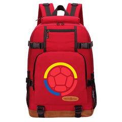 Football Team Waterproof Backpack School Notebook Travel Bag