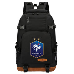 France National Football Team Waterproof Backpack School Notebook Travel Bag