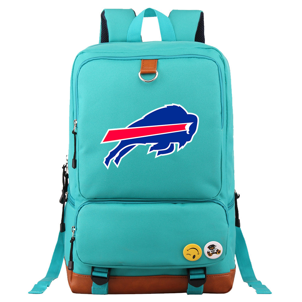 Buffalo Bills Football Team Rugby Proof Backpack NoteBook Laptop School Bag