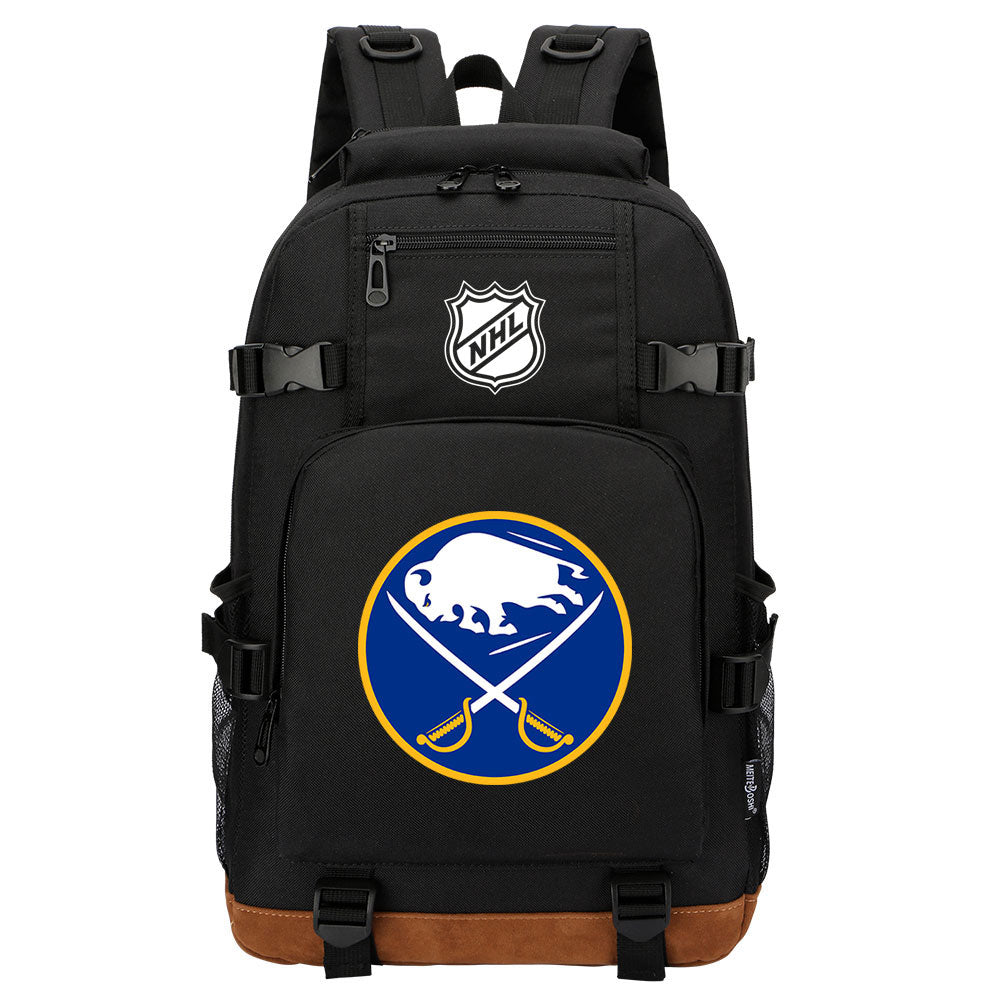 Buffalo Sabres Hockey League  Waterproof Backpack School Notebook Travel Bag
