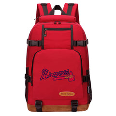 Atlanta Braves Waterproof Backpack School Notebook Travel Bag