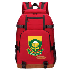 South Africa National Football Team Waterproof Backpack School Notebook Travel Bag