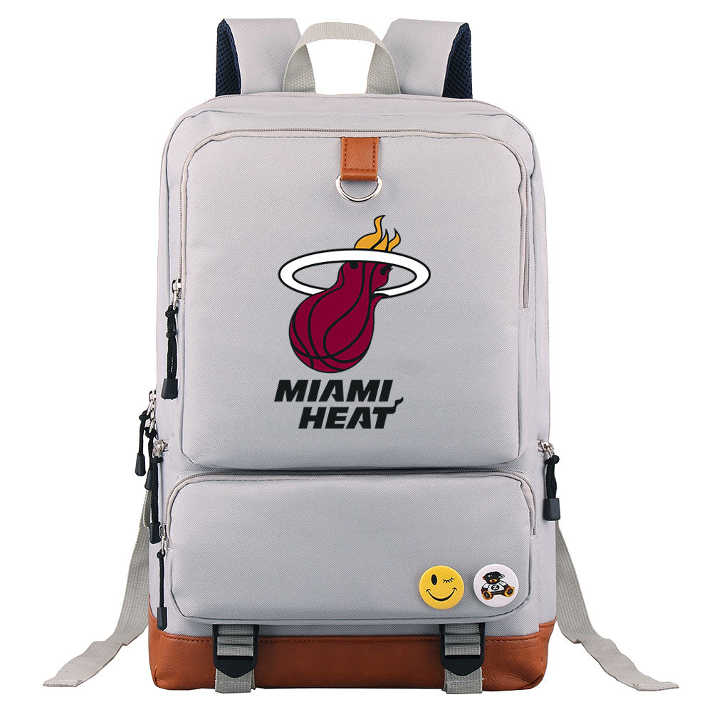 Miami Heat Water Proof Backpack NoteBook Laptop School Bag