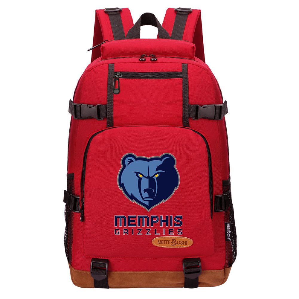 Memphis Grizzlies Waterproof Backpack School Notebook Travel Bag
