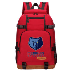 Memphis Grizzlies Waterproof Backpack School Notebook Travel Bag