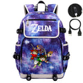 Zelda Backpack School Notebook Travel Bags