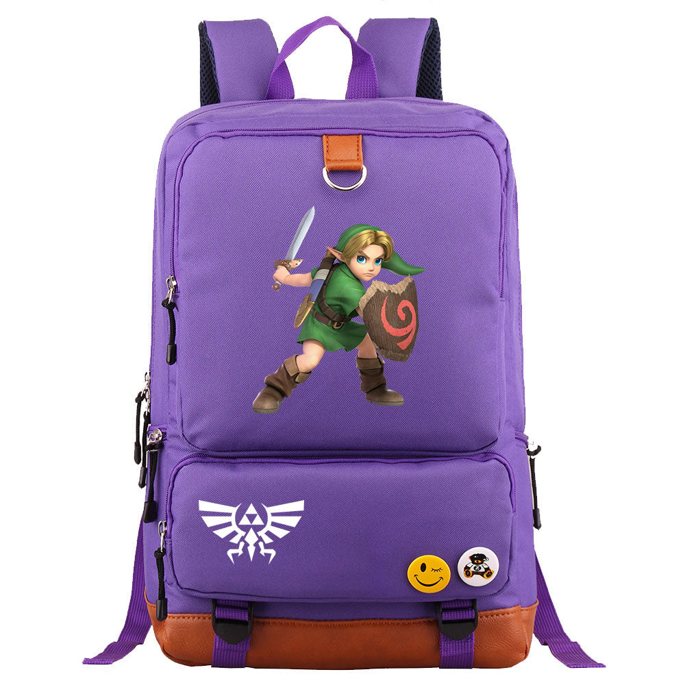 Zelda Proof Backpack NoteBook Laptop School Bag