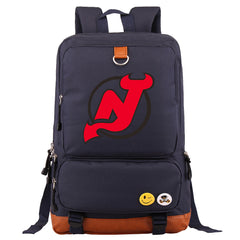 New Jersey Devils Hockey Team Proof Backpack NoteBook Laptop School Bag