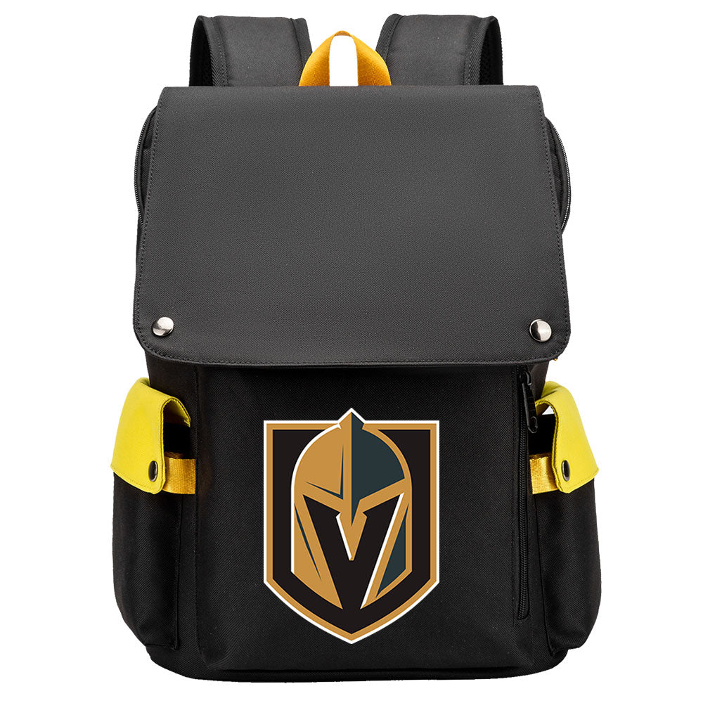 Vegas Golden Knights Hockey Team School Backpack Oxford Laptop Bag