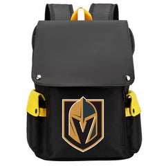 Vegas Golden Knights Hockey Team School Backpack Oxford Laptop Bag