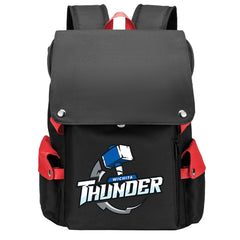 Wichita Thunder Hockey Team School Backpack Oxford Laptop Bag