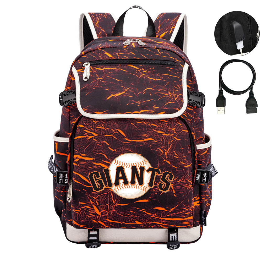 San Francisco Giants  Backpack School Notebook Travel Bags