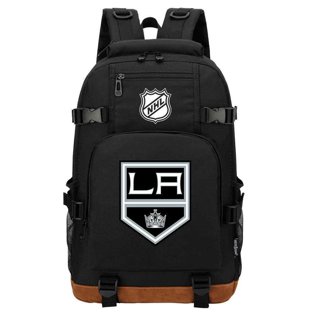 Los Angeles Kings Hockey League Waterproof Backpack School Notebook Travel Bag